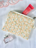 Daisy Quilted Everyday Pouch