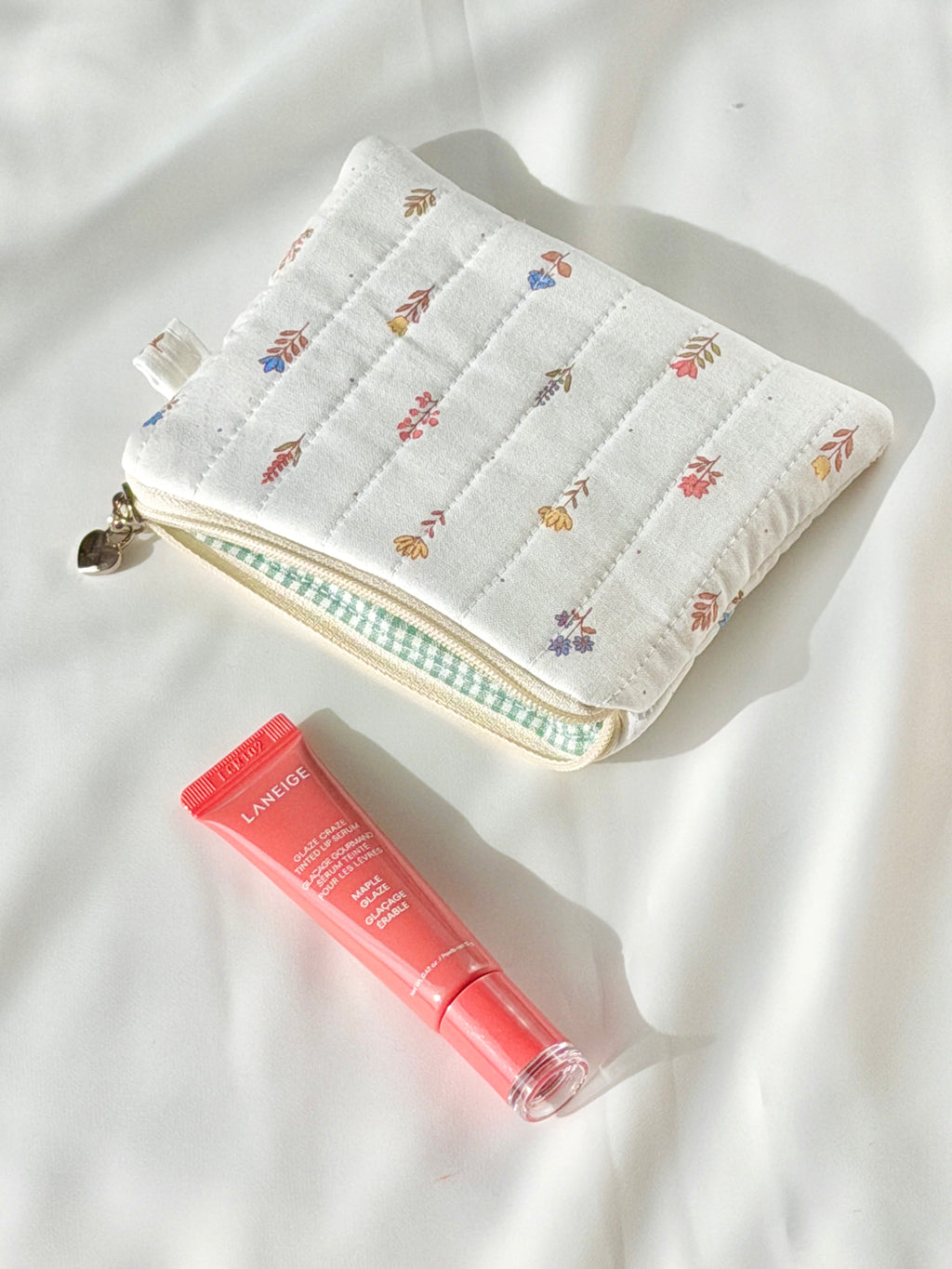 Wildflower Quilted Everyday Pouch