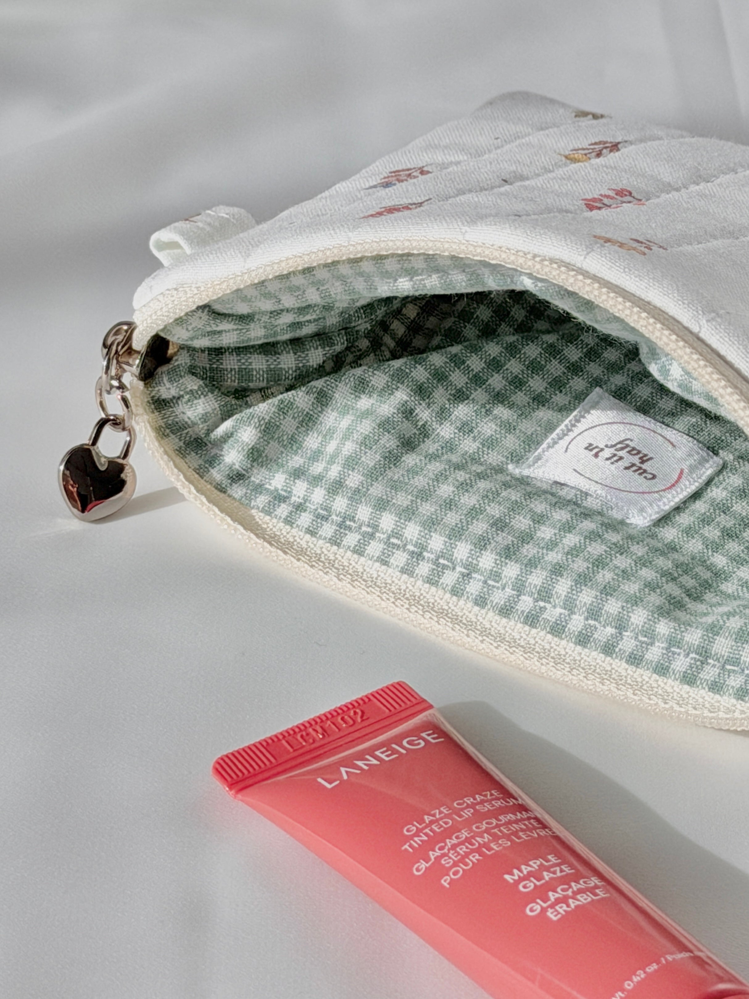 Wildflower Quilted Everyday Pouch