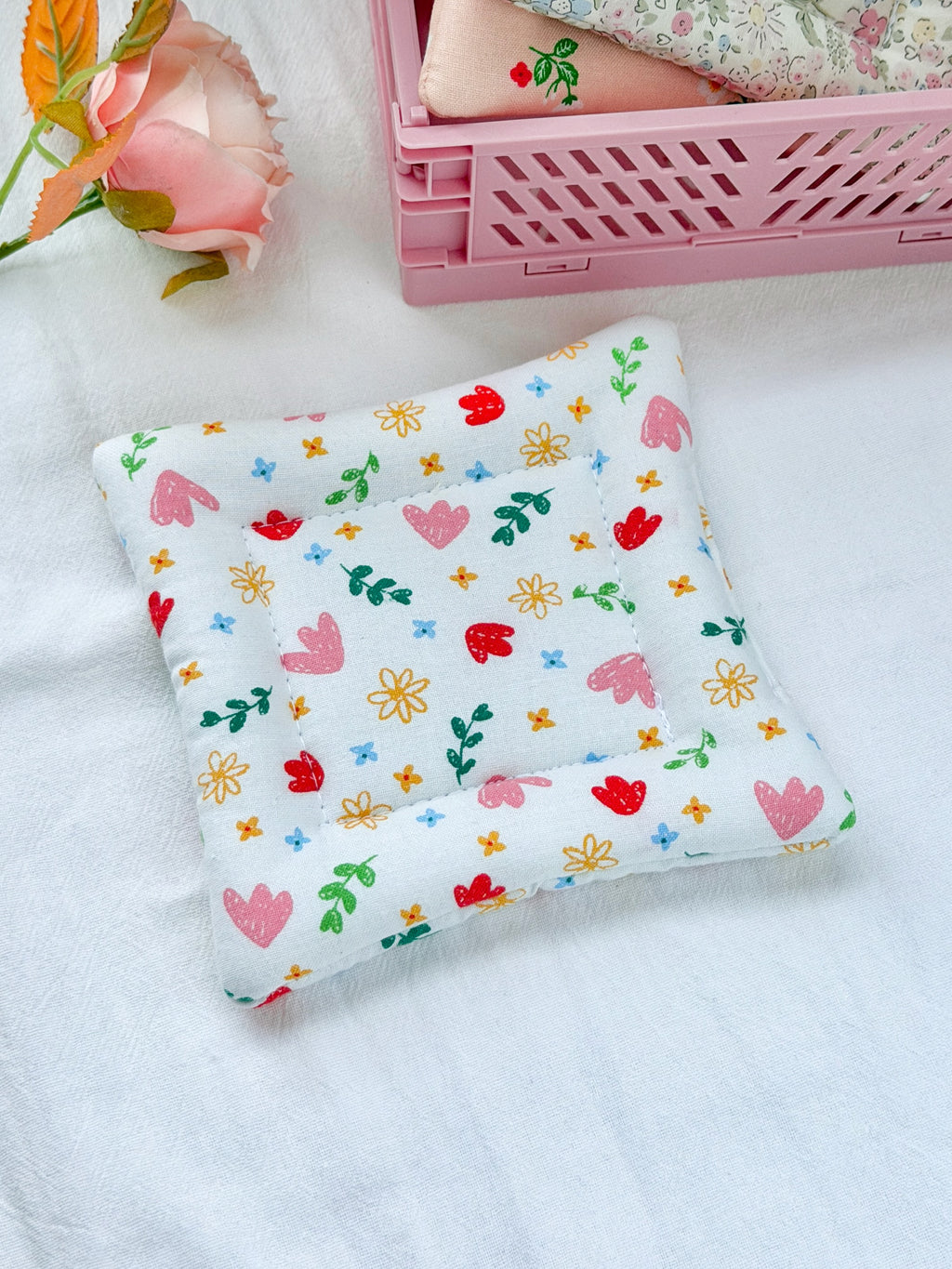 Joyful Garden Pillow Coaster
