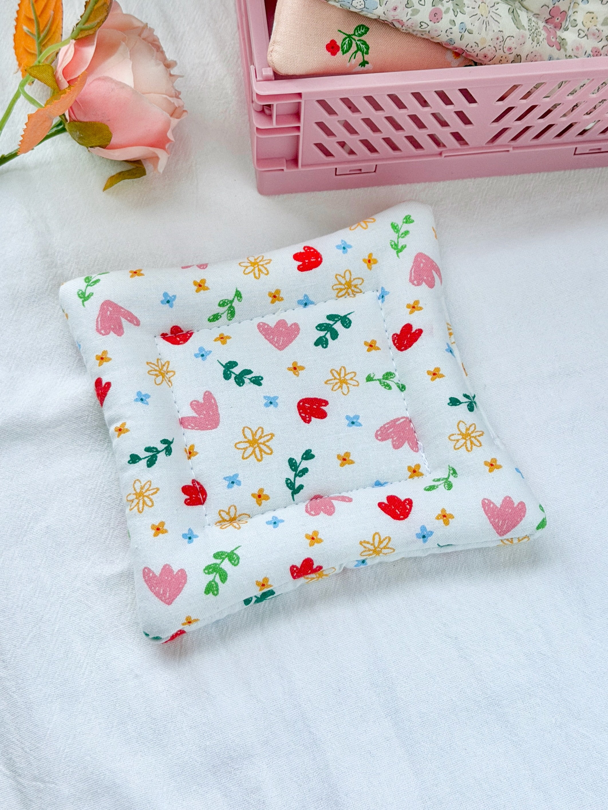 Joyful Garden Pillow Coaster