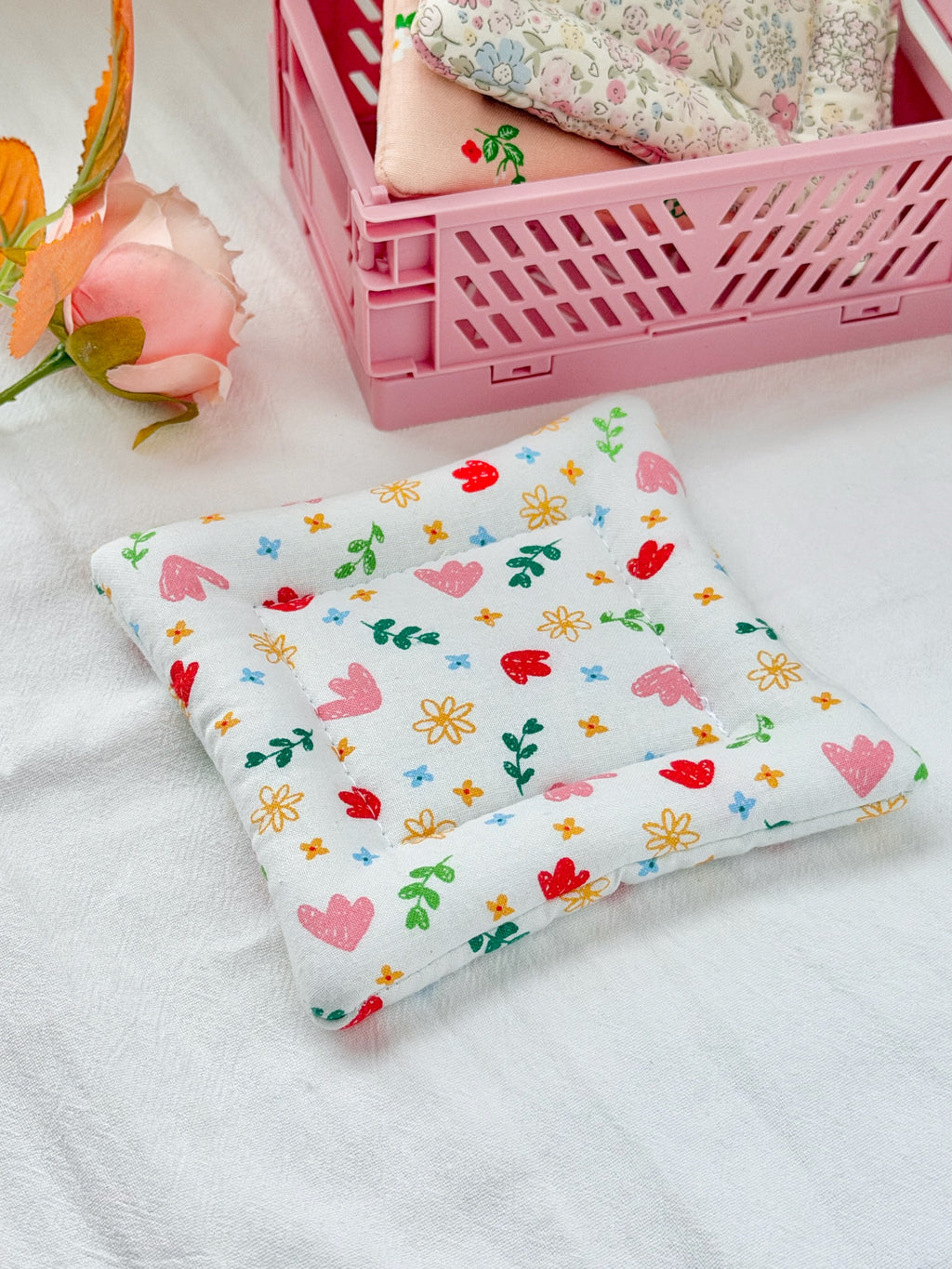 Joyful Garden Pillow Coaster