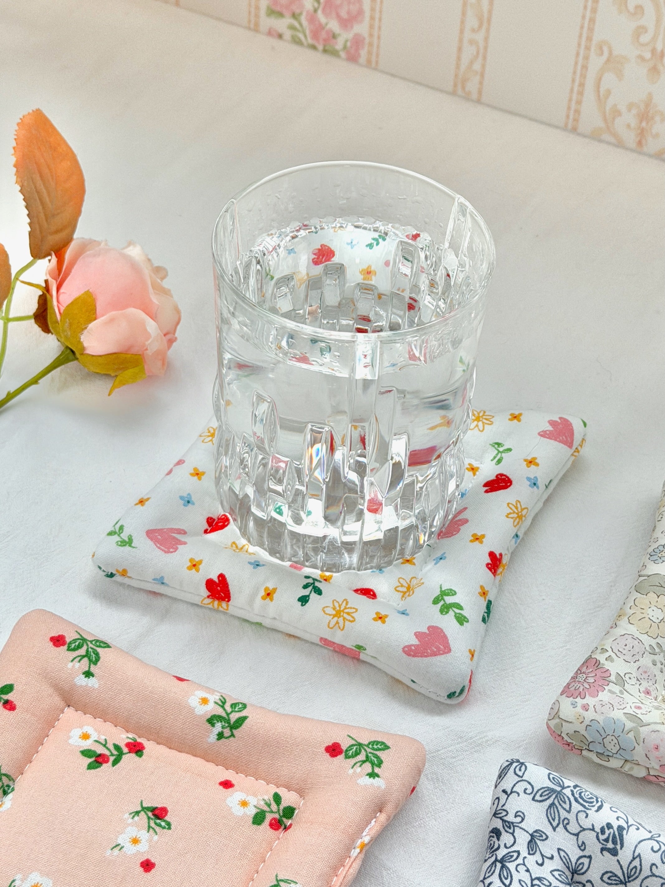 Joyful Garden Pillow Coaster