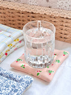 Apricot Meadow Pillow Coaster