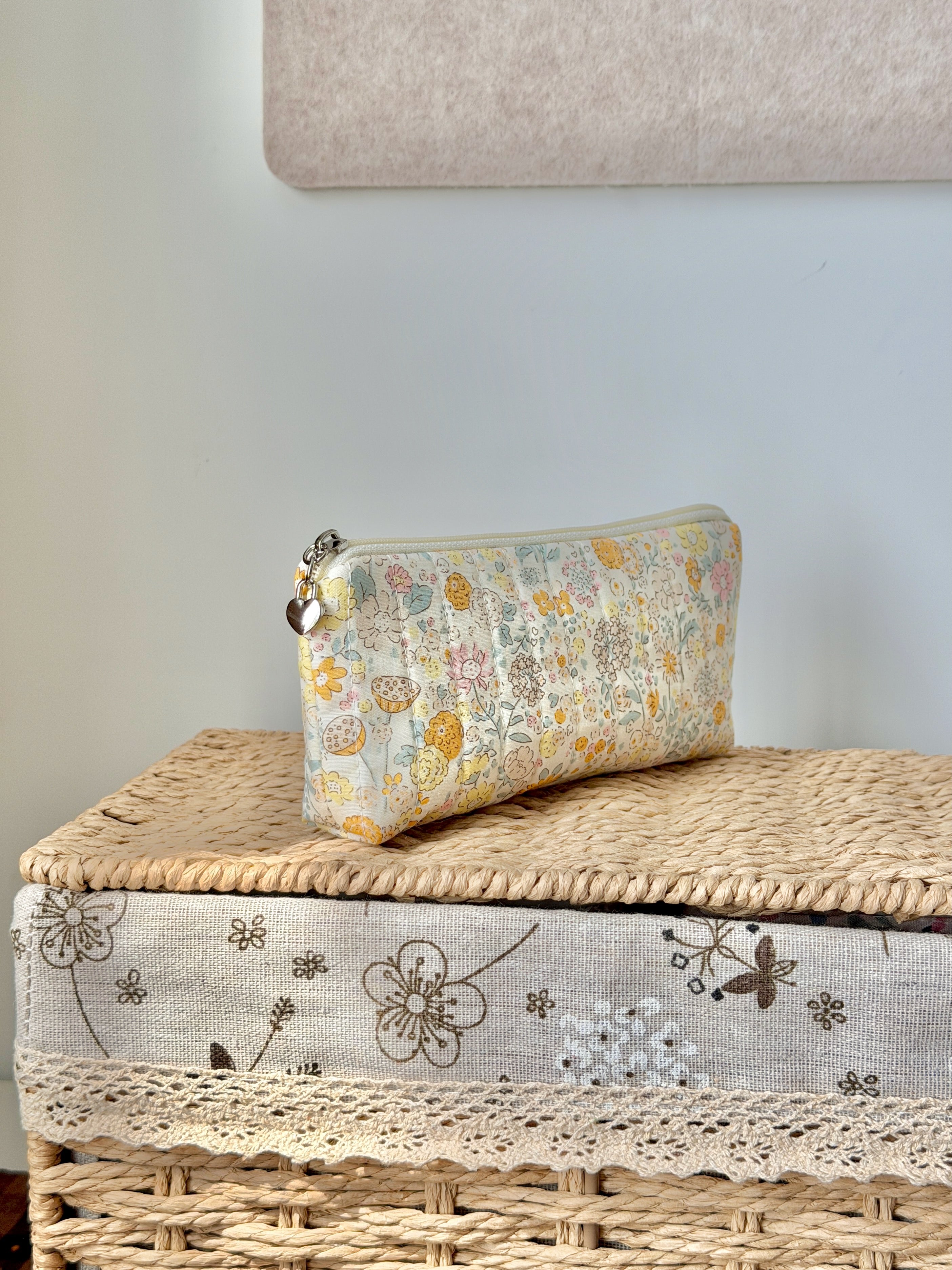Golden Garden Sunglasses Zipper Pouch