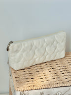 Buttercream Corduroy Sunglasses Zipper Pouch