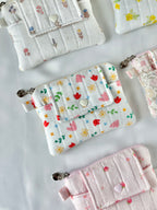 Joyful Garden Quilted Card & Coin Wallet